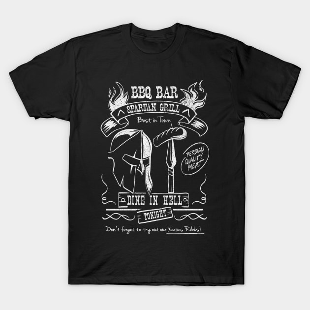 Spartan Grill T-Shirt by heavyplasma